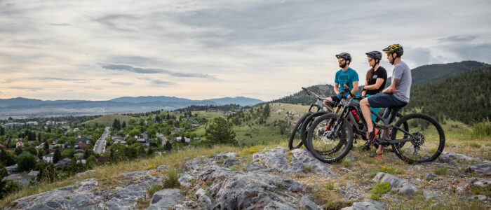 Mountain bike trails in Helena, Montana
